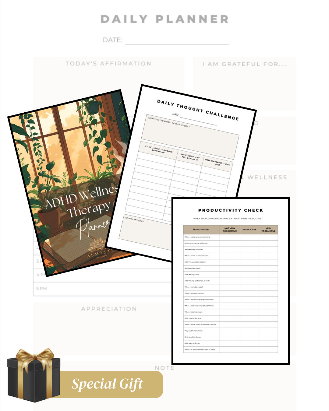 The Women’s ADHD Guide Collection + Free Planner
