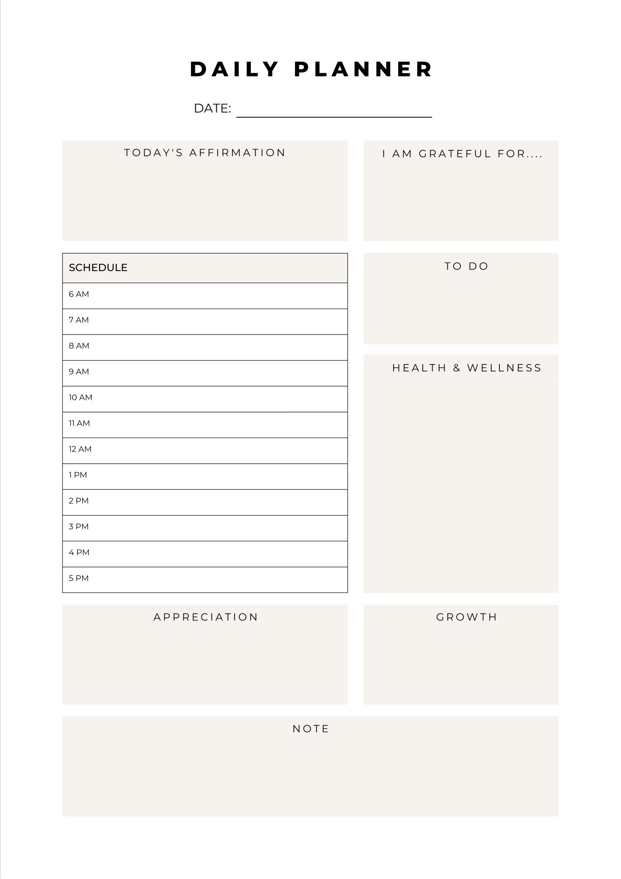ADHD Wellness Therapy Planner
