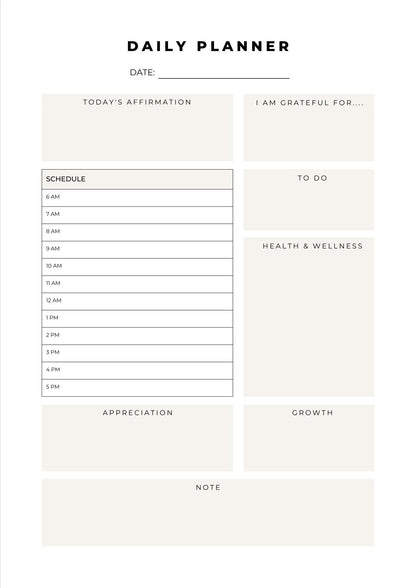 ADHD Wellness Therapy Planner