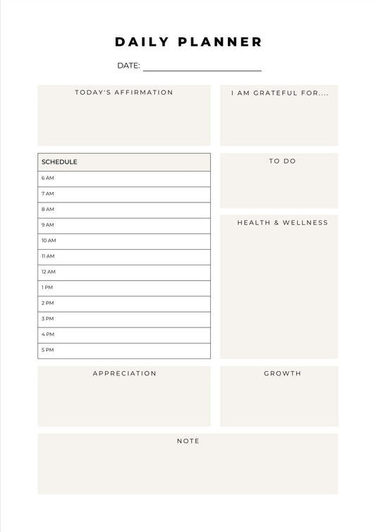 ADHD Wellness Therapy Planner