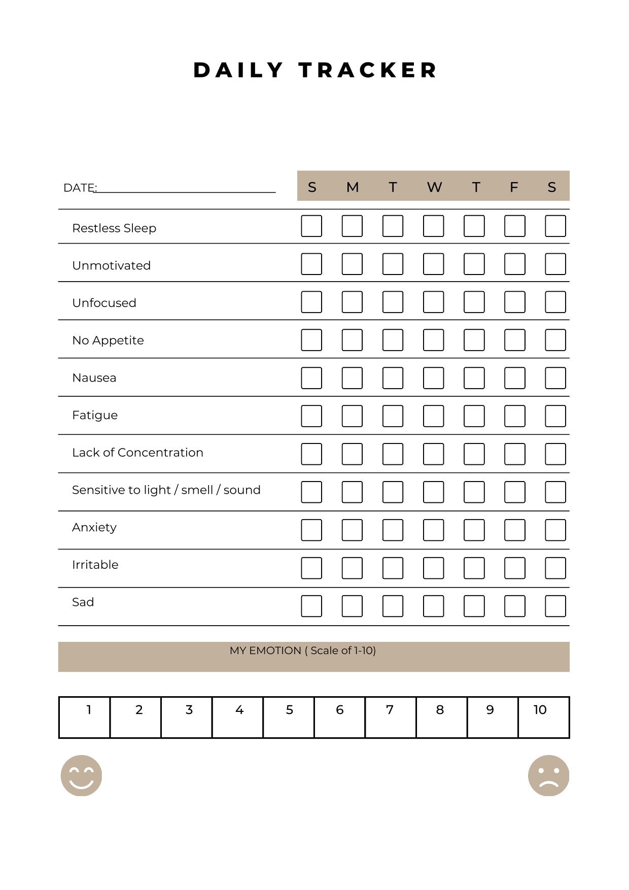 ADHD Wellness Therapy Planner