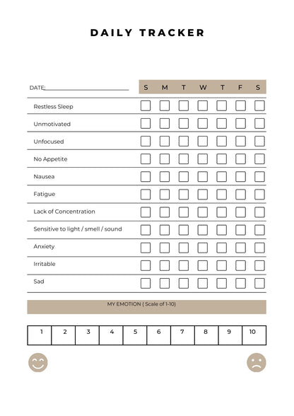 ADHD Wellness Therapy Planner