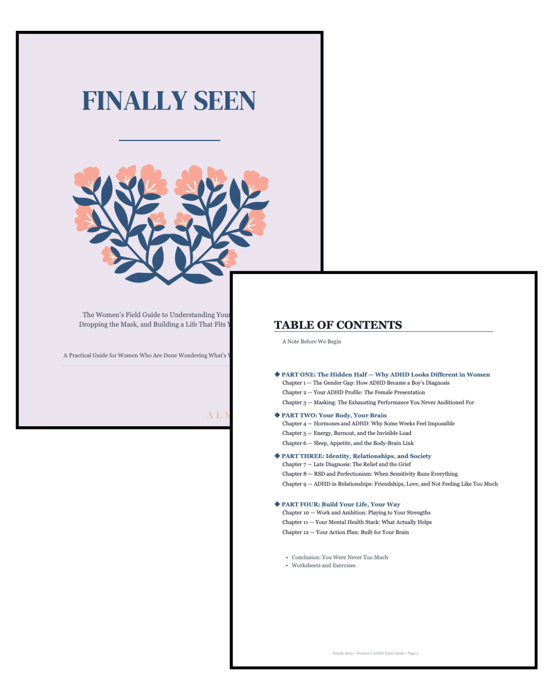 The Women’s ADHD Guide Collection + Free Planner