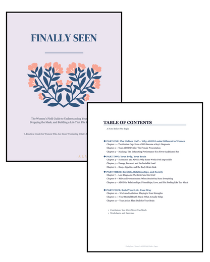 The Women’s ADHD Guide Collection + Free Planner